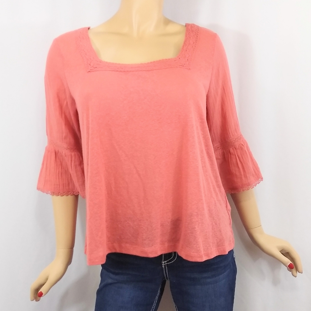 Jessica Simpson Milly faded rose top